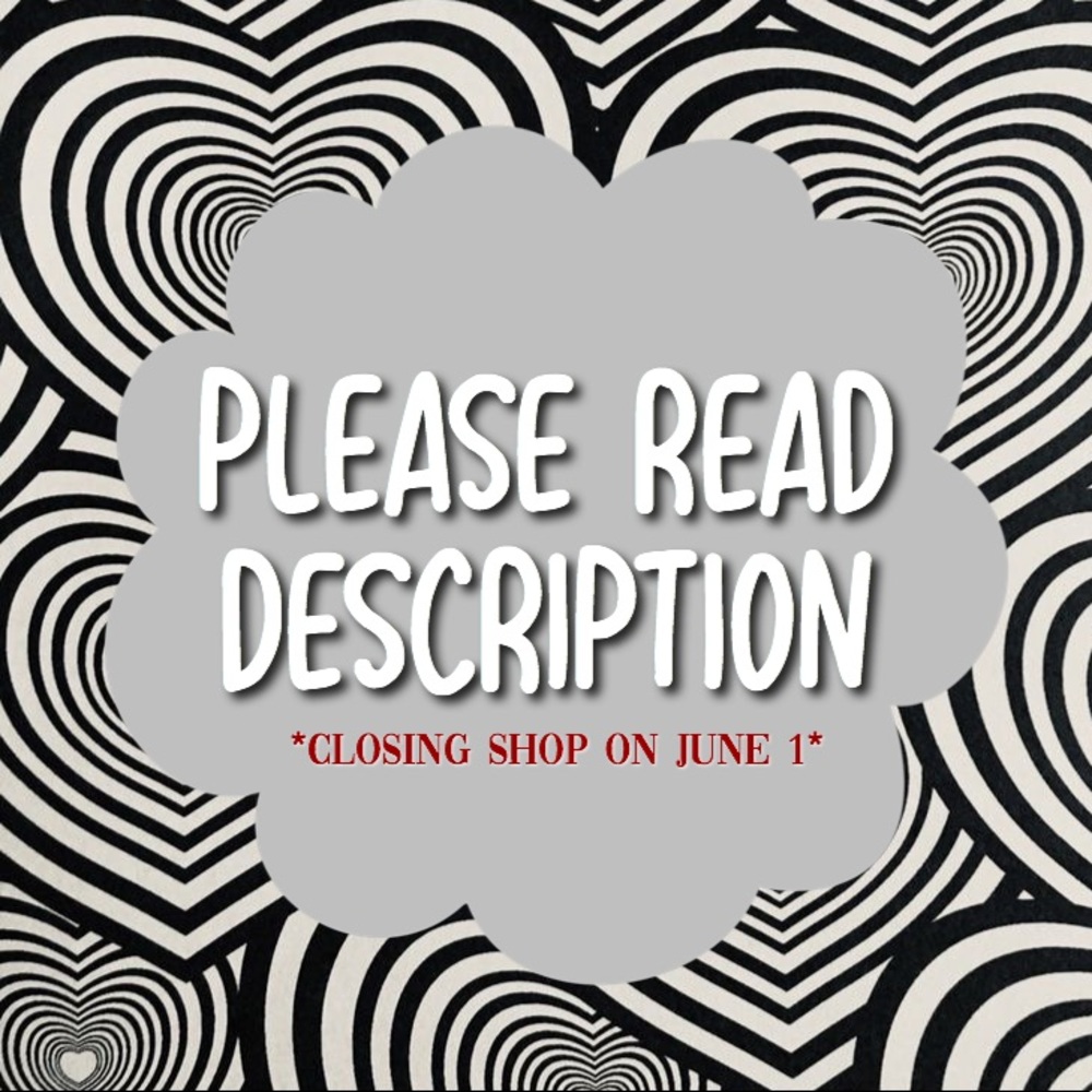 ‼️ SHOP DISCLAIMER!! PLEASE READ ‼️